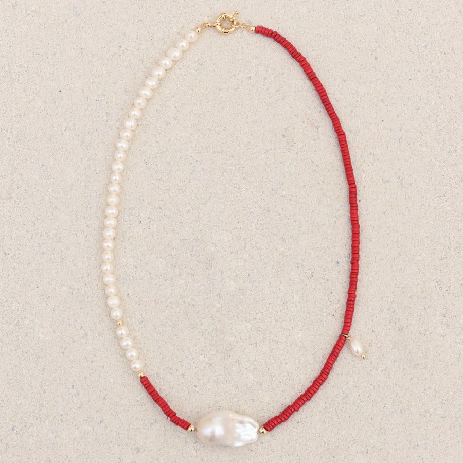 32g Weight Bracelets, Necklace Classification 2 PCS/Package Quantity Holiday, Daily Occasion Beaded, Freshwater Pearl, Titanium Steel Material Geometric Pattern Women's Gender Casual, Simple Style Style 2 PCS/Package Beaded Freshwater Pearl Titanium Steel Freshwater Pearl Jewelry Sets 12