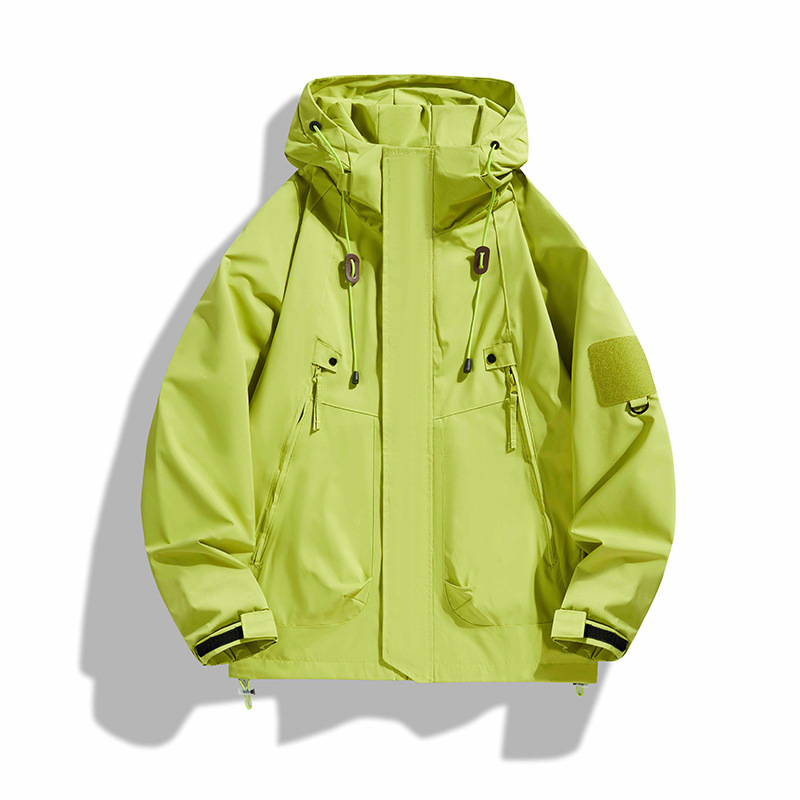 2024 nueva primavera y otoño vestir de asalto chaqueta de hombre función de viento herramientas al aire libre impermeable abrigo de otoño para hombres y mujeres