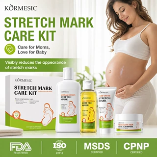 跨境KORMESIC女士腹部护理套盒身体护理套装滋润保湿外贸现货批发