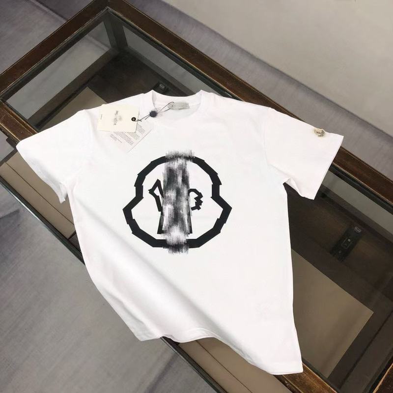 新型ヒップホップフロップモン蒙満印cler口マジックテープ半袖男女同一タイプtシャツカップル服|undefined