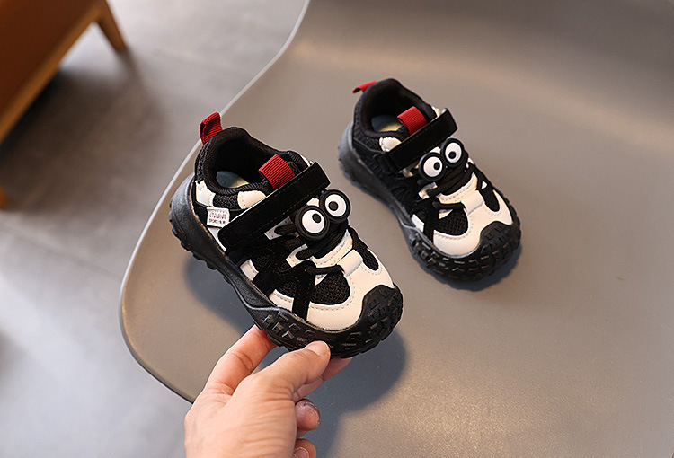 Baskets chunky pour enfant doublées polaire chaussures chaudes_voghion.com