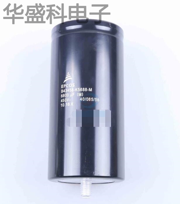 B43458K5688M000 描述 6800uF 450V 引线型铝电解电容 厂家直销