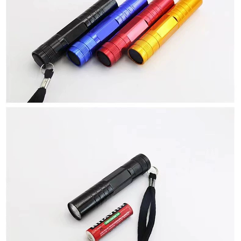Small battery, handheld flashlight, 3W, Birthday gift