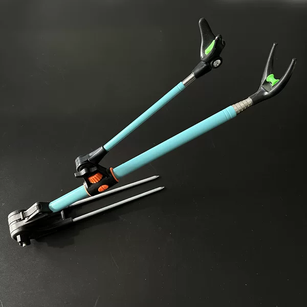 Fishing rod stainless steel turret bracket color dual-purpose rod fishing gear stainless steel fishing rod fine-tuning bracket turret