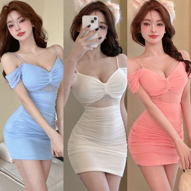 4697 Sexy V Neck Sexy Pure Lust Elegant Off-Shoulder Mesh Suspender Bottoming Nightclub Shop Low-Cut Hip-Hugging Dress 4697 Sexy V Neck Sexy Pure Lust Elegant Off-Shoulder Mesh Suspender Bottoming Nightclub Shop Low-Cut Hip-Hugging Dress