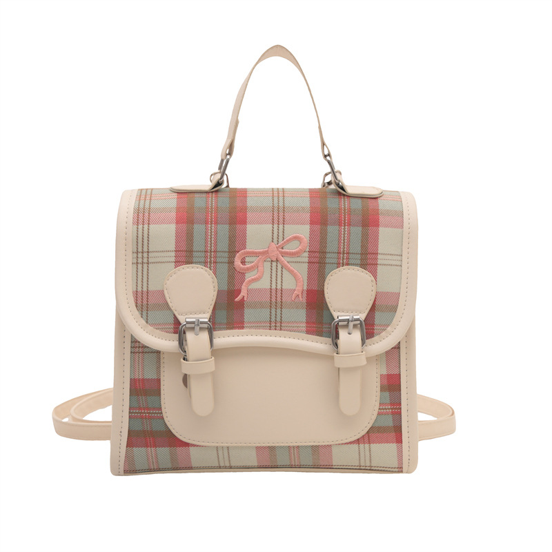 Wimei mochila 2024 nuevo estilo de diseño de moda nicho de viaje bolsas escolares ligeras para mujeres ins fuera mochila pequeña