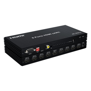 Manufacturer 4K60HZ8 Port HDIM eARC Switch HDMI8 Switch 1 with EARC eARC Switch 1X8