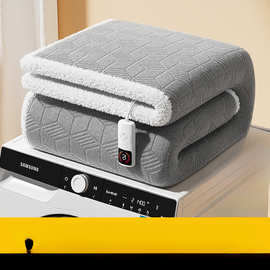 2024新款石墨烯电热毯单人双人电褥子旗舰店可机洗家用