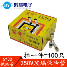 保险管 6*30 5A 电流 250V 玻璃保险管 保险丝 5安 6×30