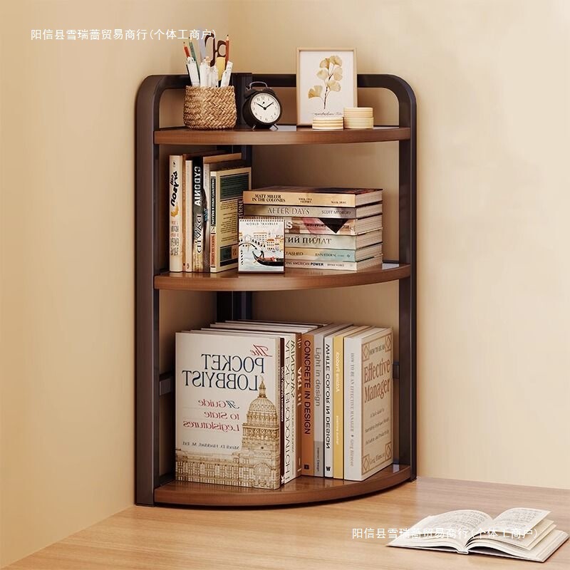Desktop Storage Rack Small Table Corner Bookshelf Desk Writing Desk Triangle Storage Rack Wall Corner Storage Rack Desktop Storage Rack Small Table Corner Bookshelf Desk Writing Desk Triangle Storage Rack Wall Corner Storage Rack