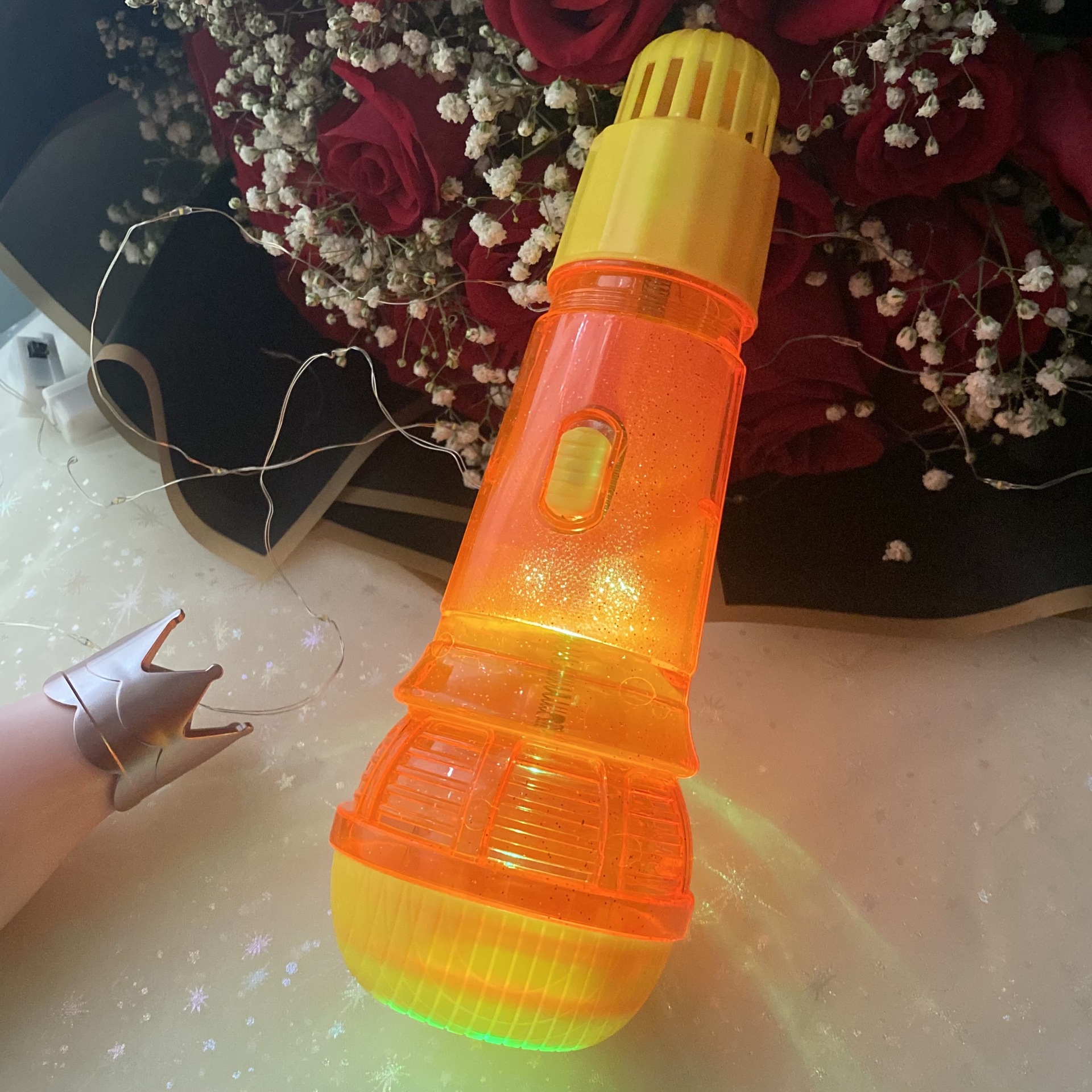 Micrófono de eco para niños micrófono de eco físico los niños aprenden a hablar sin lastimar los oídos anfitrión accesorios de educación temprana