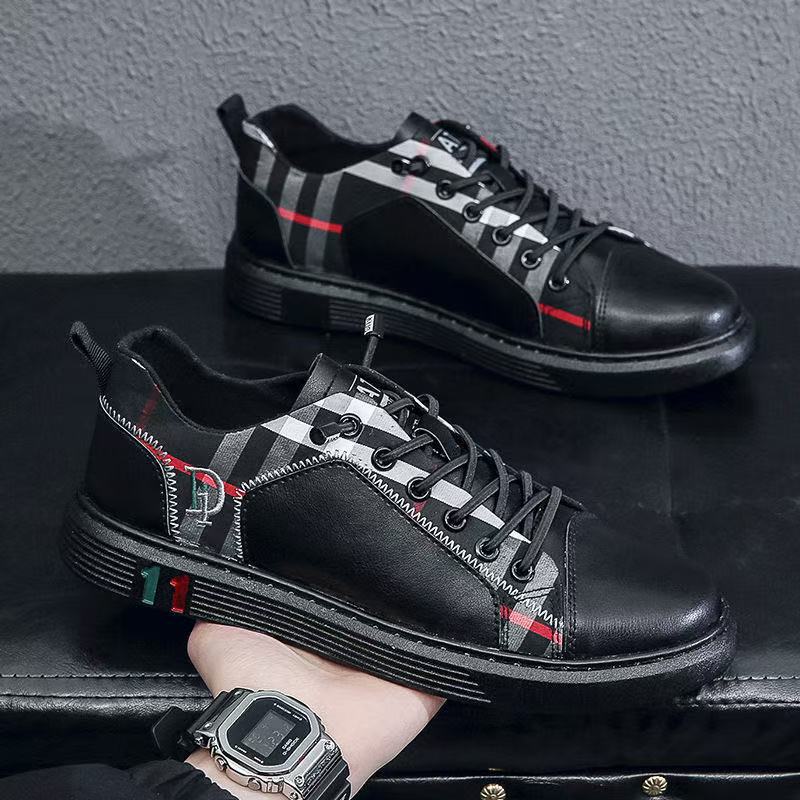 Men's Casual Sneakers, Fashionable and Versatile White Shoes, Comfortable, Breathable, Trendy Casual Shoes, Fashionable Men's Casual Shoes