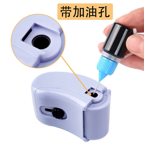 Lizao Express single personal information roller type garbled privacy correction pen confidentiality seal seal oil unboxing and smearing