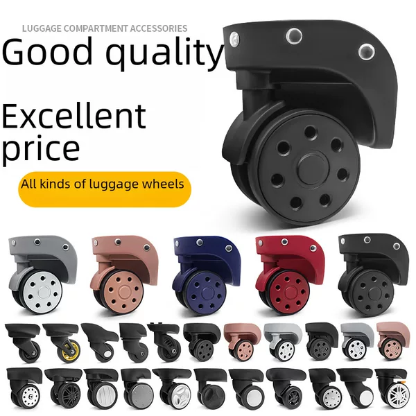 Luggage Wheel Accessories Trolley Case Pulley Accessories Universal Wheel Boarding Case Wheel Travel Hard Case Roller
