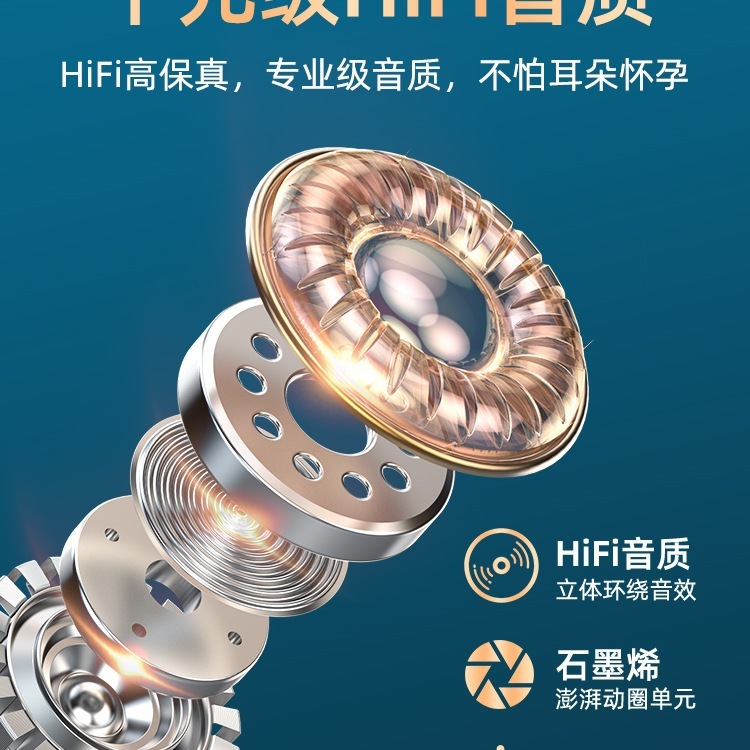 无线蓝牙耳机2025新款官方正品入耳式运动降噪超长续航大电量|undefined