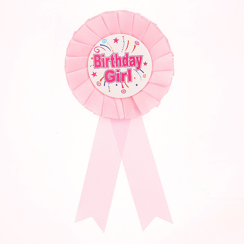 birthday girl birthday girl badge BIRTHDAY BOY boy badge birthday party supplies