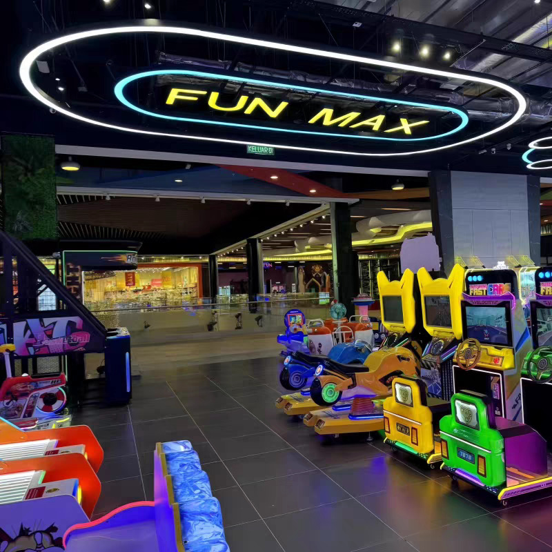 LED empalmado lámpara de barra larga sala de juegos centro comercial supermercado sala de baile ciudad de juegos para niños parque de juegos luz de modelado
