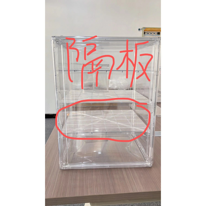 大サイズブラインドケース収納ケース全透明防塵手作り展示棚棚レゴ人形吉伊玩具収納ケース|undefined