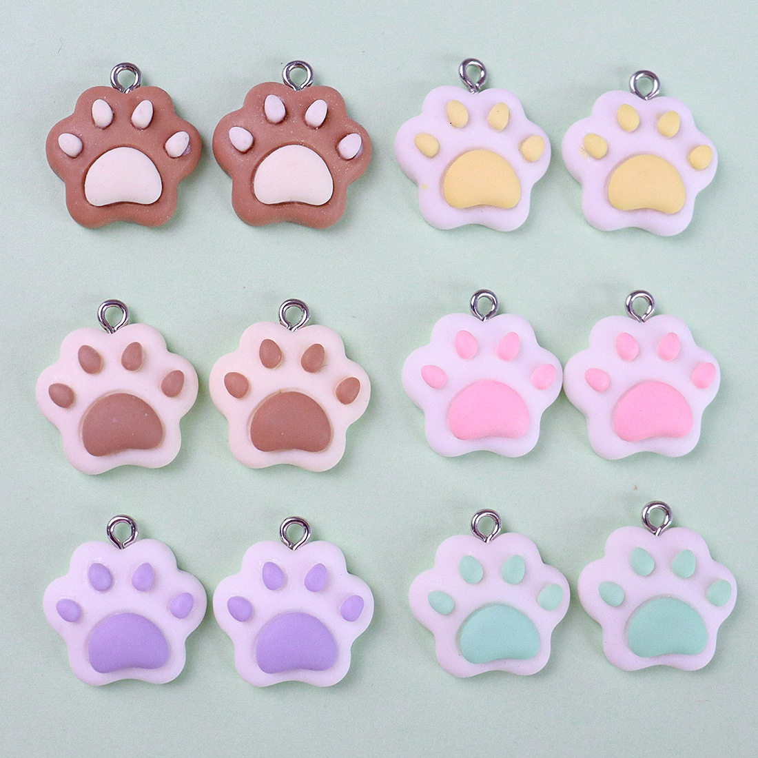 Cute Animal Claw Cat Claw Pendant Accessories DIY Mobile Phone Hanging Earrings Necklace Keychain Accessories Pendant