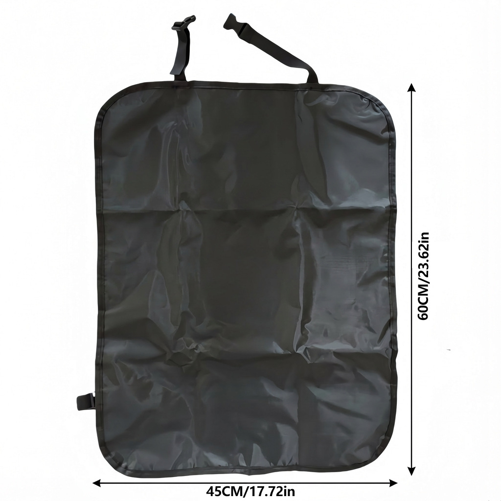 Car Seat Back Anti-Kick Pad Universal Model Front Seat Back Child Anti-Kick Anti-Dirt Storage Bag Organizer Supplies