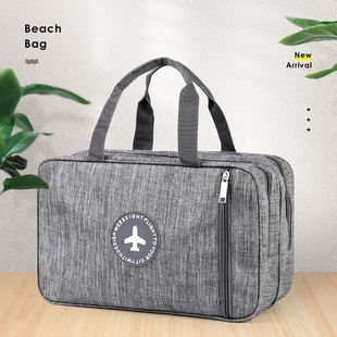 Factory Direct Sales Large-Capacity Dry and Wet Separation Storage Bag Swimming Fitness Bag Waterproof Bag Bath Storage Bag Beach Bag