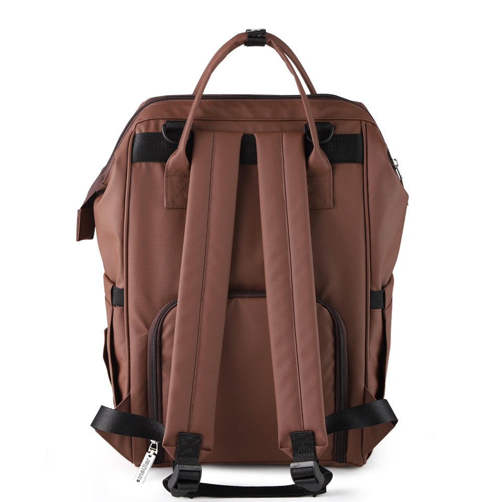 Mochila de dibujos animados de moda multifuncional bolso de la momia mochila impermeable portátil de gran capacidad madre y bebé fuera mochila transfronteriza