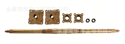 Atv Small Dinosaur Big Motorcycle frame - rear-axle-kit-shaft-length-740mm
