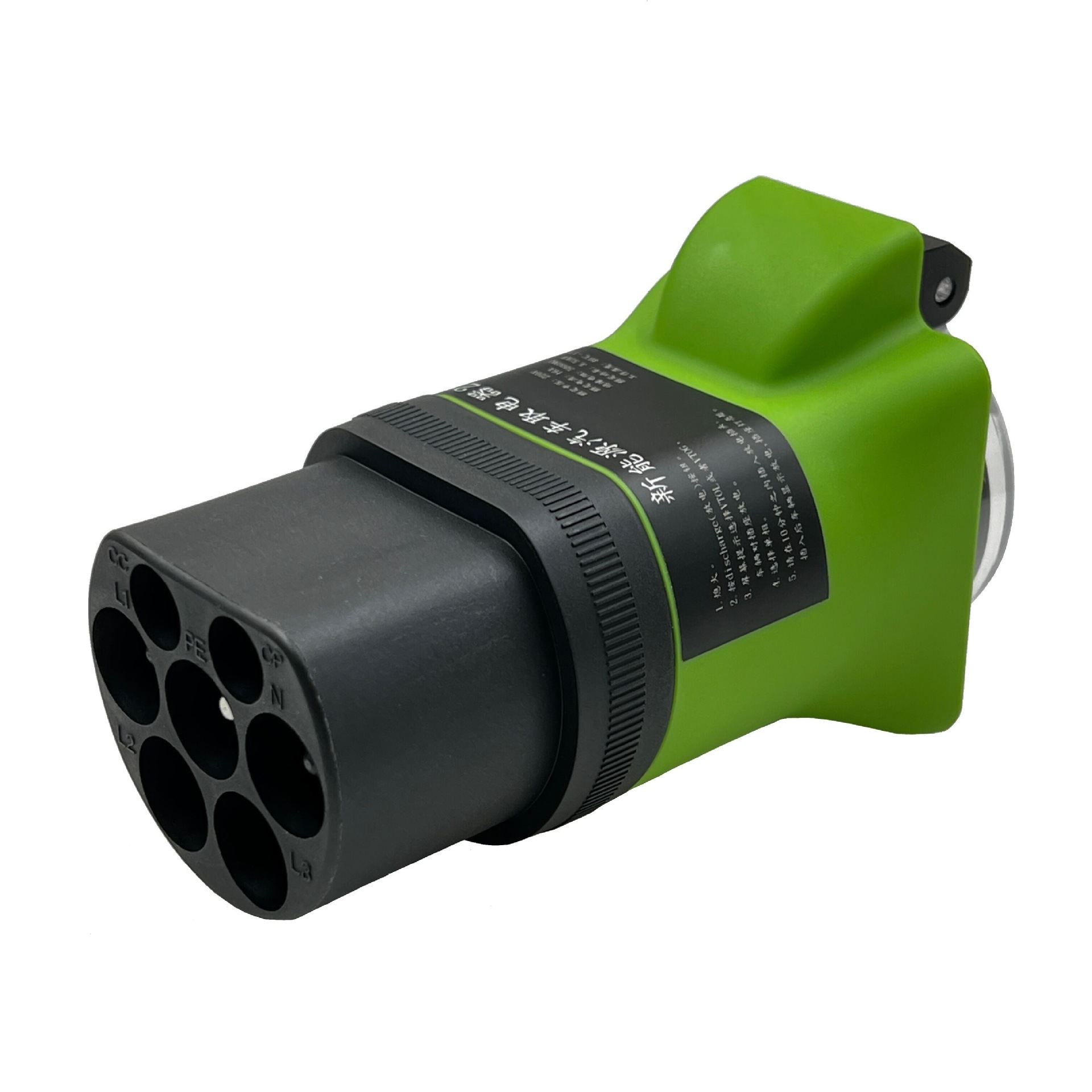 国标新能源汽车放电转接头 充电桩外放电交流充电枪转220V家用电