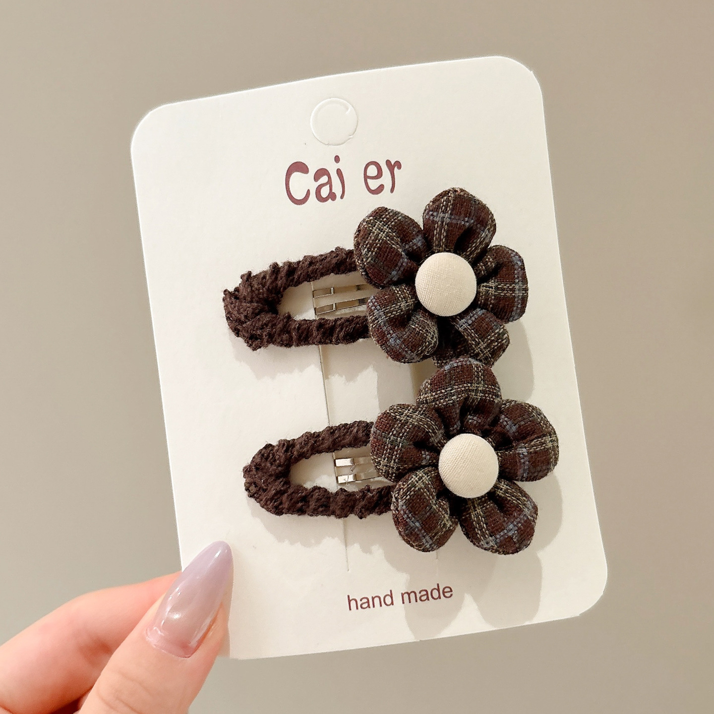 Clip de cabello de flor de leopardo para mujeres clip de cabello de alto nivel frente clip de frangeo 2025 nuevo clip lateral clip de cabello toque