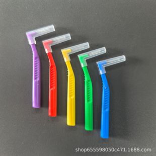 Interdental Brush, Toothpick and Floss, Individually Packaged Toothpick, Household Disposable Toothpick and Floss Stick, Orthodontic Interdental Brush