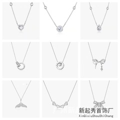 ネックレスの女性の范家の同モデルの軽豪華な大衆の百合の気質は簡単です。