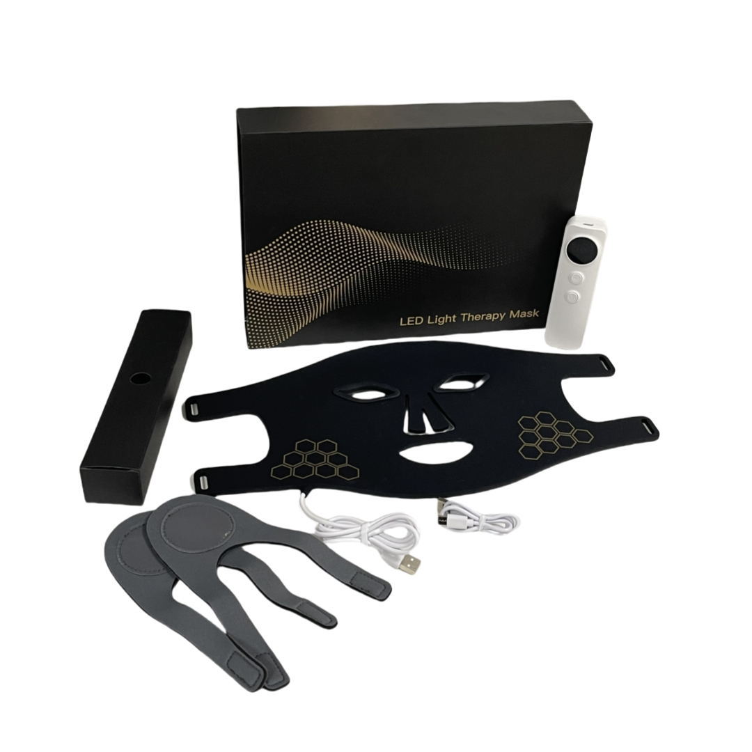 Nuevo Dispositivo de Máscara Fotónica Transfronterizo, Dispositivo de Rejuvenecimiento de la Piel para el Hogar, Dispositivo de Máscara LED Infrarroja, Fabricante de Dispositivos de Belleza con Espectro Facial