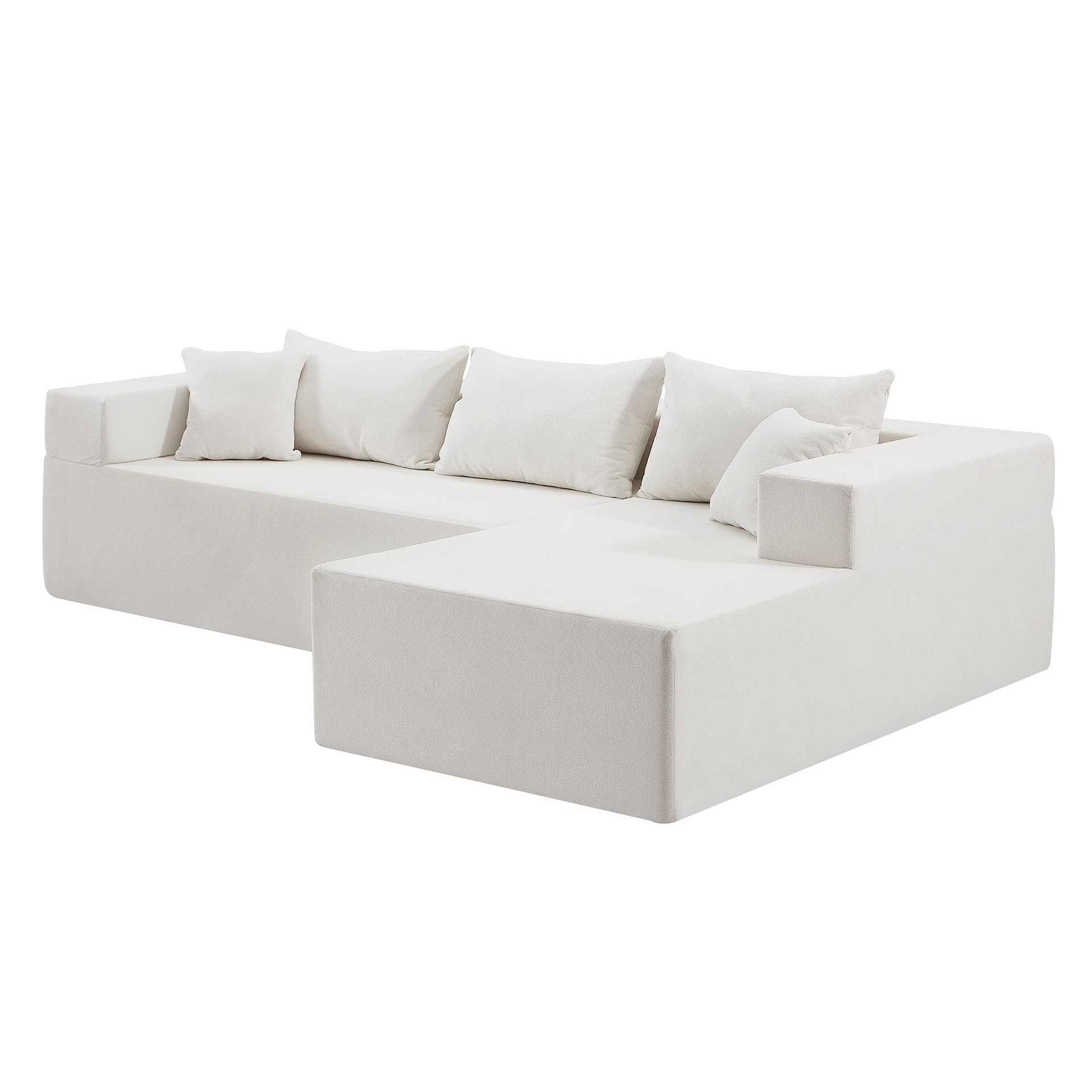 Art de arena minimalista para la sala de estar doméstica, suelo moderno y pequeño sofá de tela de casa simple