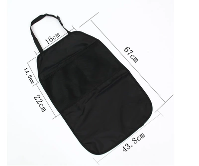 Chair back anti-kick pad Back Protector, Back Protection - single-layer-buckle-style-one-pack-two-pockets-one-pack