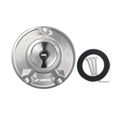 Tank cap F5 Cb400 Cbr600 1000 - silver-black