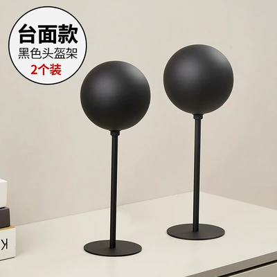 Motorcycle Helmet Rack Suitable: Motosiklet dəbilqə rəfləri - floor-standing-model-pack-of-two-stainless-steel-ball-head