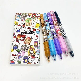 Нажимная ручка Sanrio KT чёрная быстросохнущая