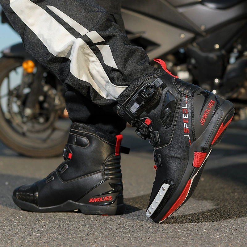 Shock-absorbing non-slip bike shoes, off-road keep warm boots, equipment
