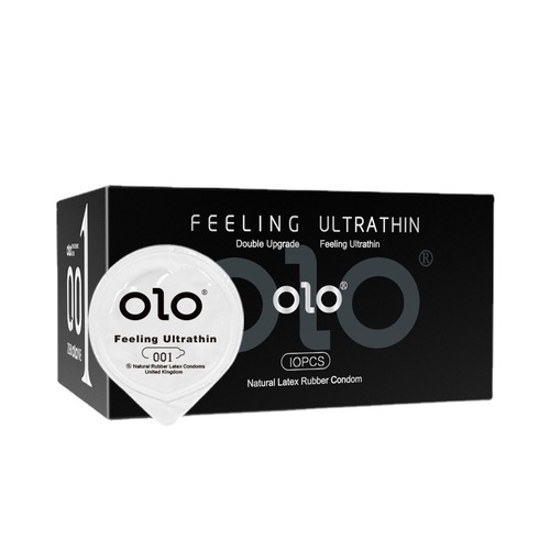 OLO hyaluronic acid ultra-thin 001 condoms sexy condoms Amazon AliExpress export foreign trade condoms