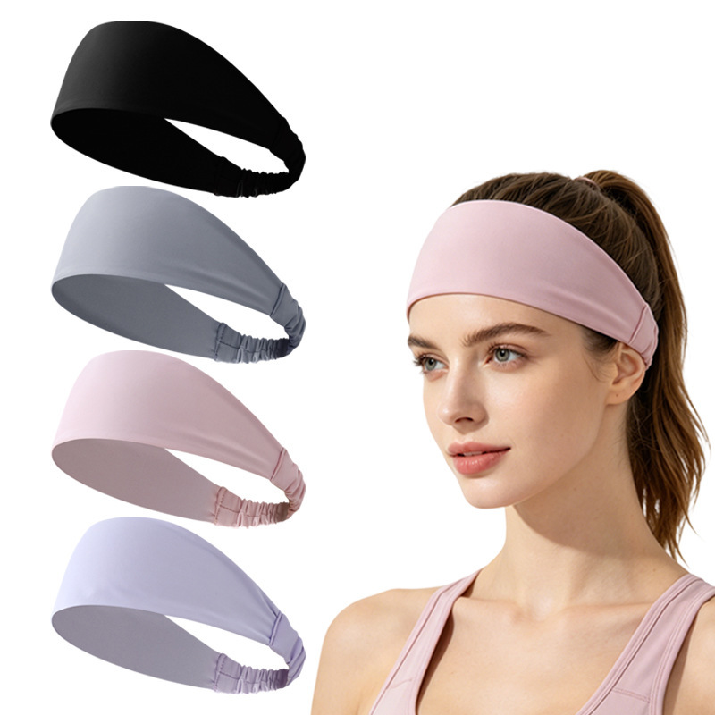 Cross-Border Sports Headband, Ice-Feel Yoga Headband, Fitness Running Anti-Sweat Headscarf, Sweat-Absorbing Forehead Protector, Hair Band, Custom-Made Cross-Border Sports Headband, Ice-Feel Yoga Headband, Fitness Running Anti-Sweat Headscarf, Sweat-Absorbing Forehead Protector, Hair Band, Custom-Made