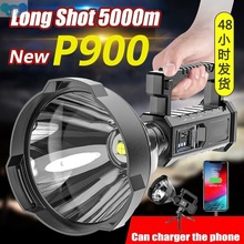10000000 Lumens Flashlight Powerful P900 Torch Waterproof