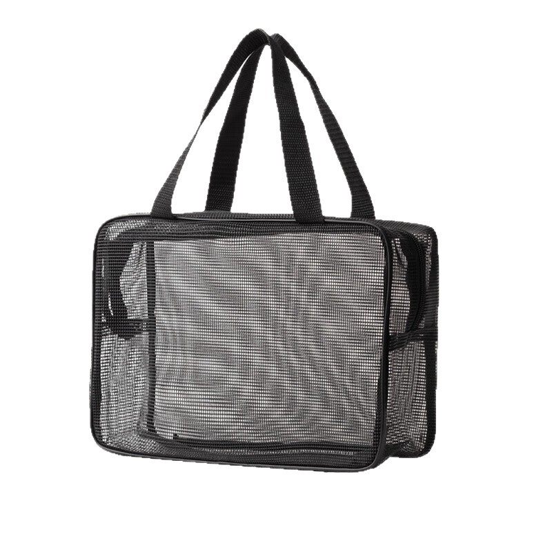 Neceser Portátil de Malla con Drenaje de Gran Capacidad para Baño y Viaje