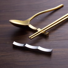 304不锈钢筷子架筷子托筷枕酒店餐馆摆台创意家用筷子架餐具批发