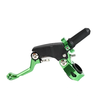 Cqr Crf Brake Handle, Motorcycle Handle Cover - green-clutch-lever