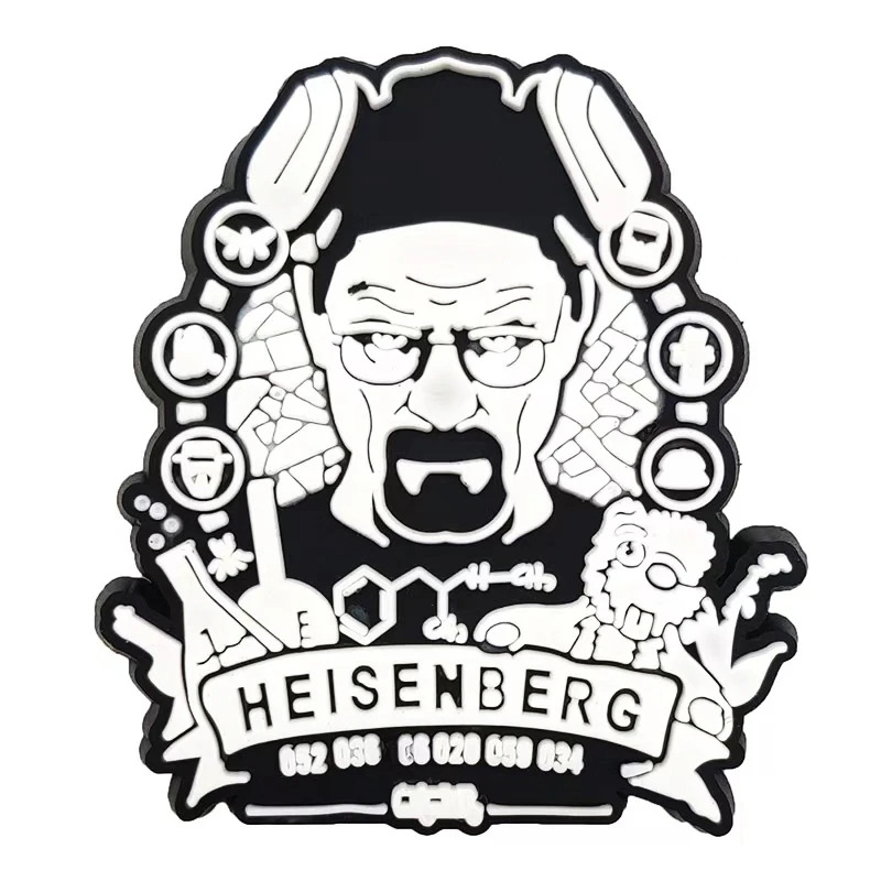 Comercio electrónico transfronterizo al por mayor zapatos de goma suave zapatos de flores accesorios PVC de dibujos animados veneno mortal experto agujero Zapatos de flores hebilla