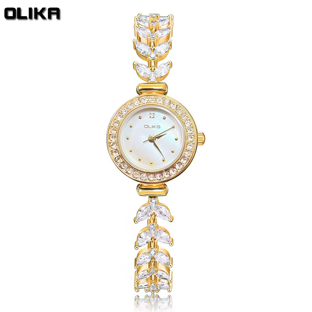 New Mermaid Fashion Women's Watch Women's Niche Exquisite High-Looking Waterproof Diamond-Encrusted Temperament Women's Bracelet Watch