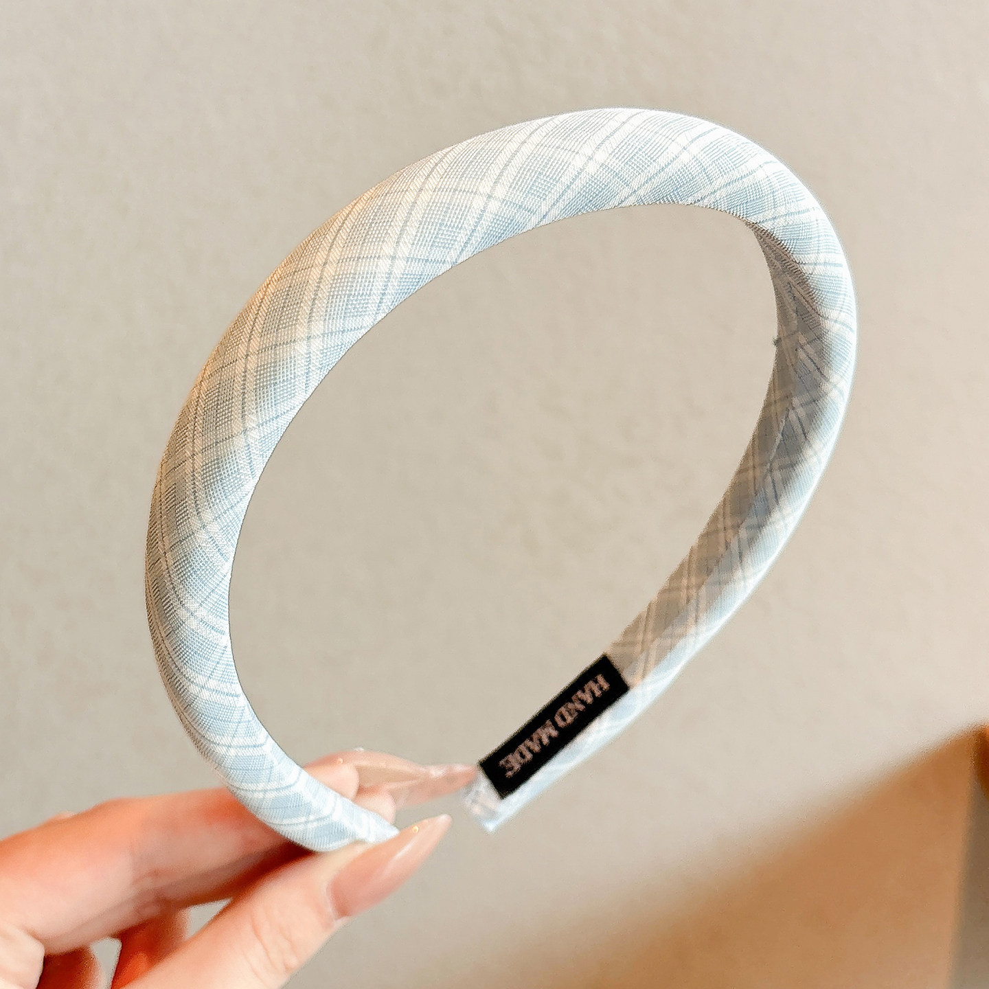 Diadema alta para mujer, nueva colección 2026, accesorio para el cabello estilo Chanel francés, elegante banda ancha para el cabello.