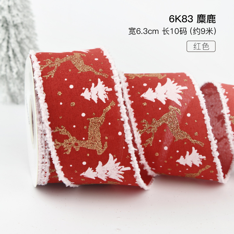 九霞現物クリスマスプレゼント包装リボンクリスマス装飾リボン|undefined