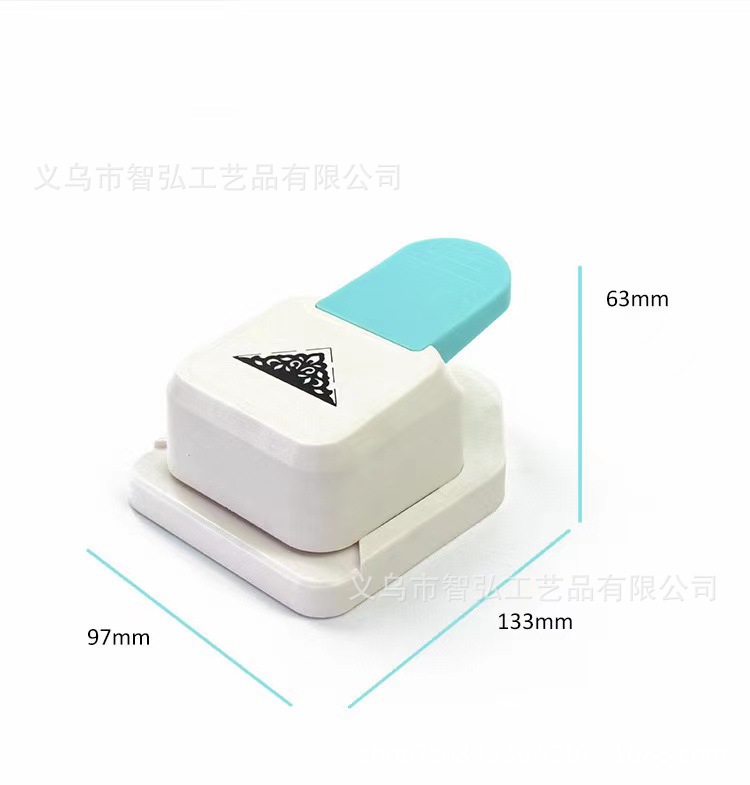 Máquina de estampado DIY máquina de estampado educativo para niños hechos a mano máquina punzonadora de marcadores de etiquetas tres en uno