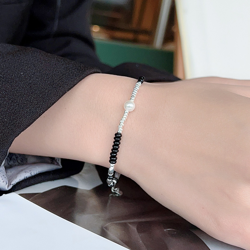 Agate small design elegant bracelet pearl